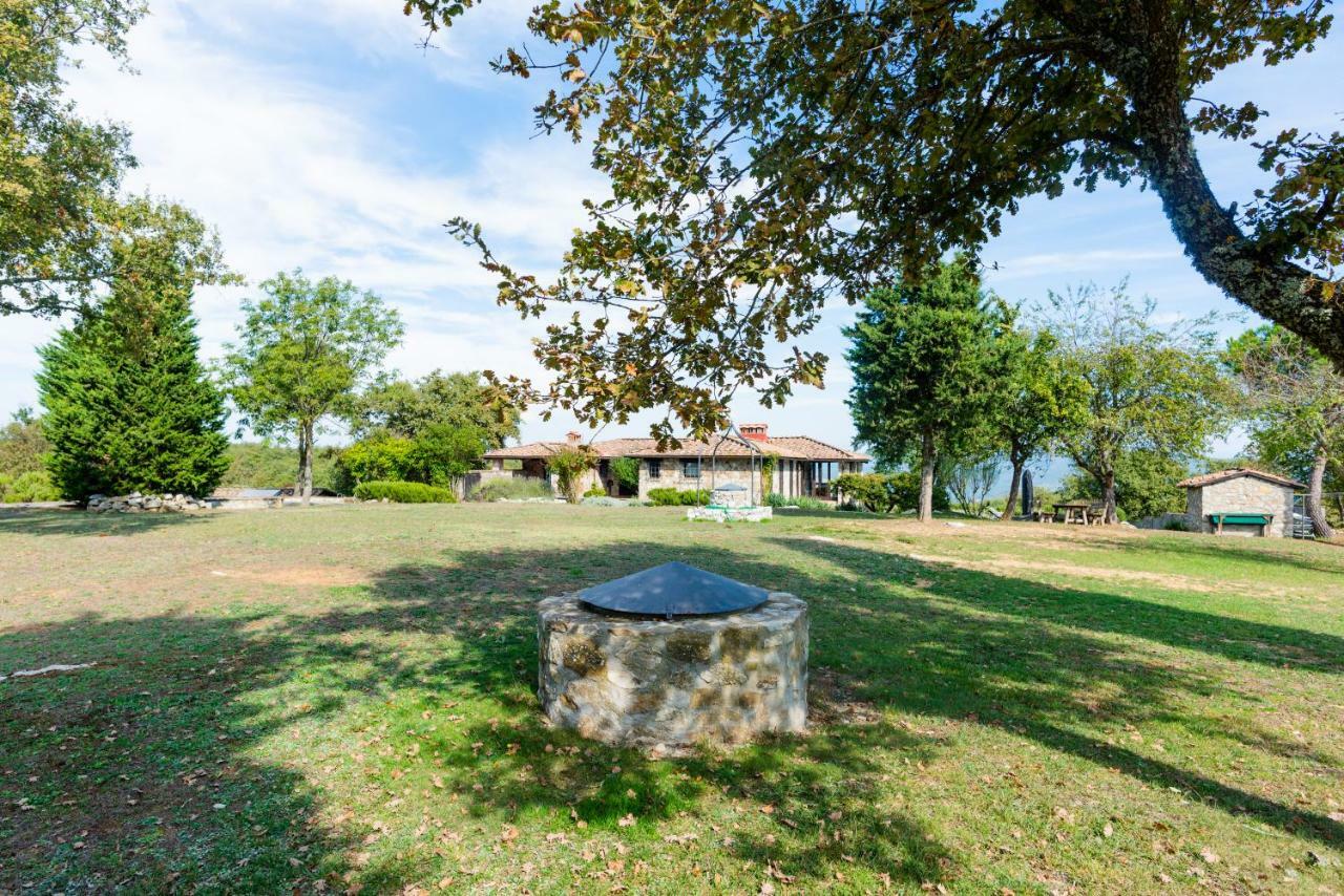 Villa Casale Cipressi Castellina in Chianti Exterior foto