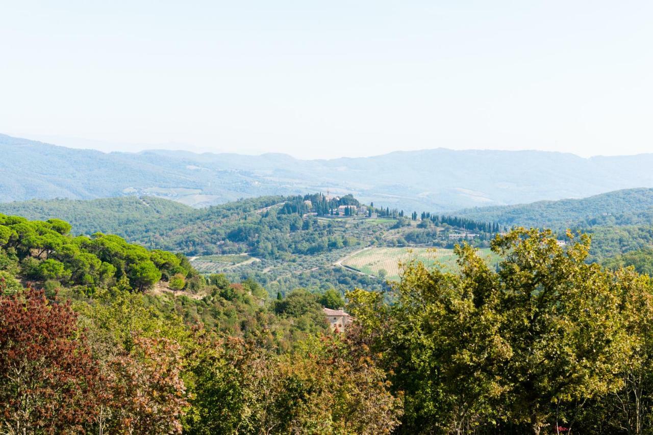 Villa Casale Cipressi Castellina in Chianti Exterior foto