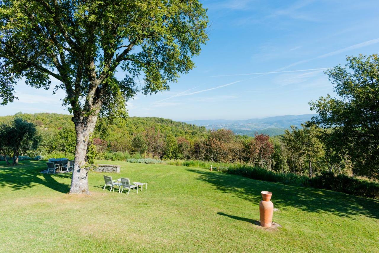 Villa Casale Cipressi Castellina in Chianti Exterior foto